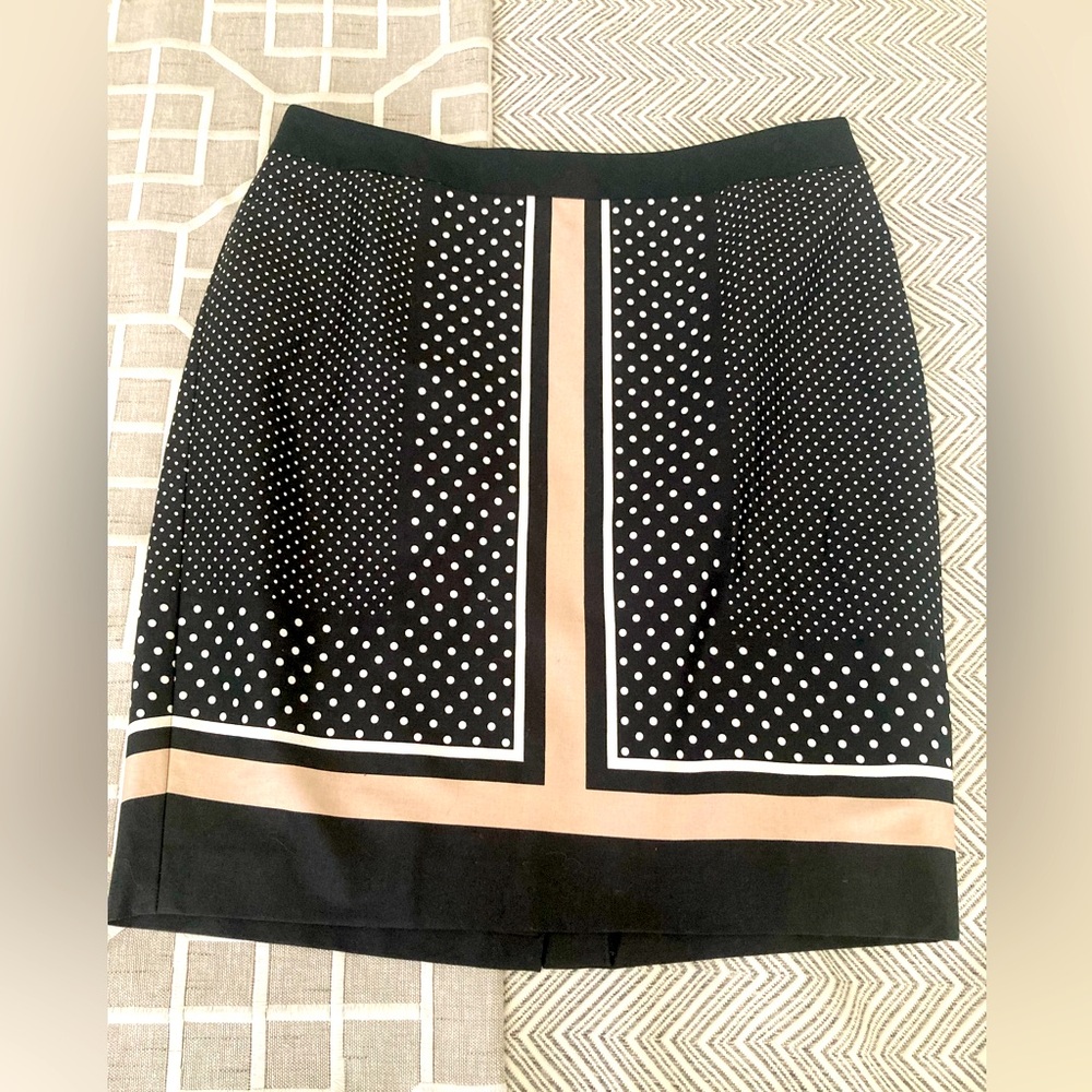 Ann Taylor French scarf style skirt